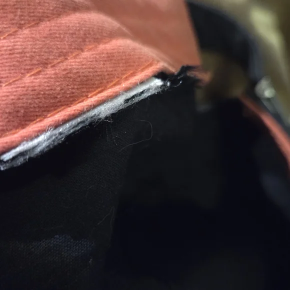 Biker Babe Energy 🏍️ Harley-Davidson Black Cadet Cap Lace Up Chain Detail - Picture 10 of 10